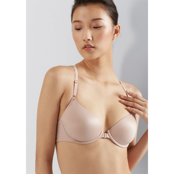 Natori EUPHORIA FRONT-CLOSE BRA in Color Cafe - Picture 5 of 12